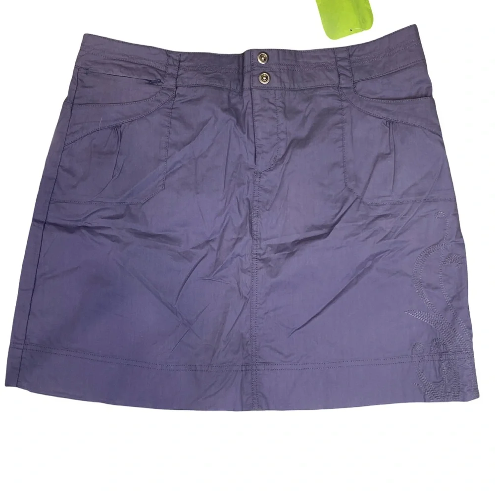 REI‎ Willow Skirt Women's 14 Purple Performance Hiking Golf NWT